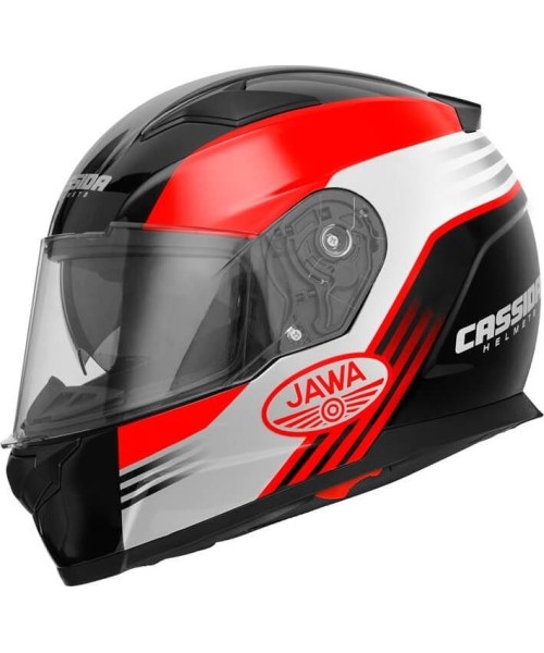 Full Face Helmets Cassida: Moto šalmas Cassida Apex Jawa