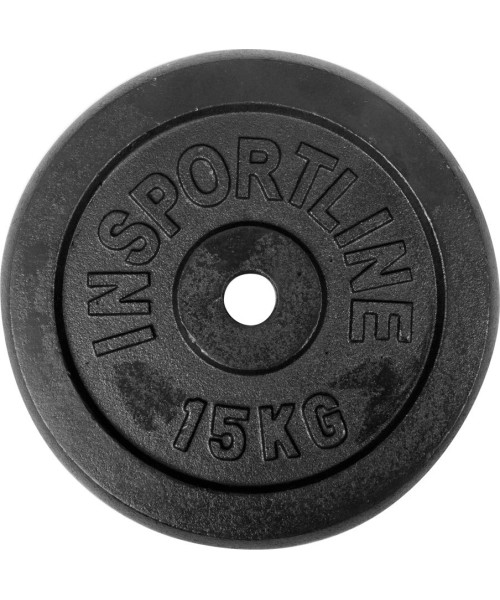 Steel inSPORTline Plates inSPORTline: Plieninis svoris grifui 30mm inSPORTline 15kg