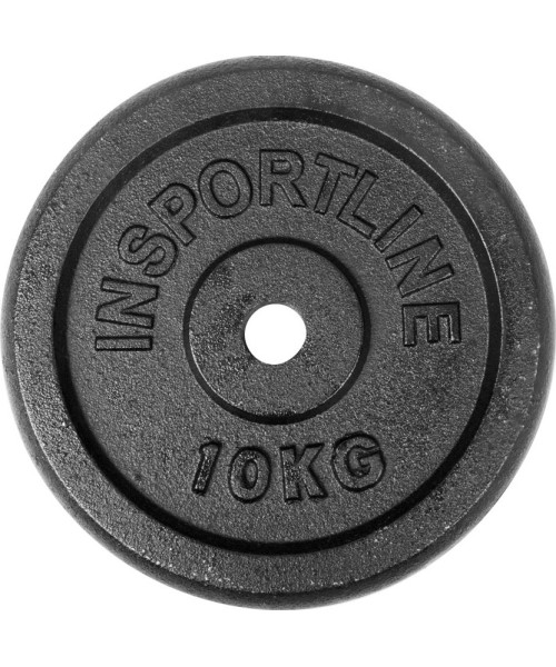 Steel inSPORTline Plates inSPORTline: Plieninis svoris grifui 30mm inSPORTline 10kg