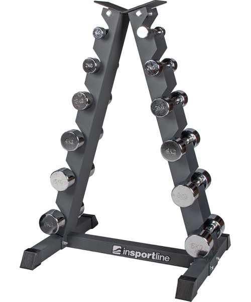 Hantlid Racks inSPORTline: 6-paariline hantlitugi inSPORTline RK2067