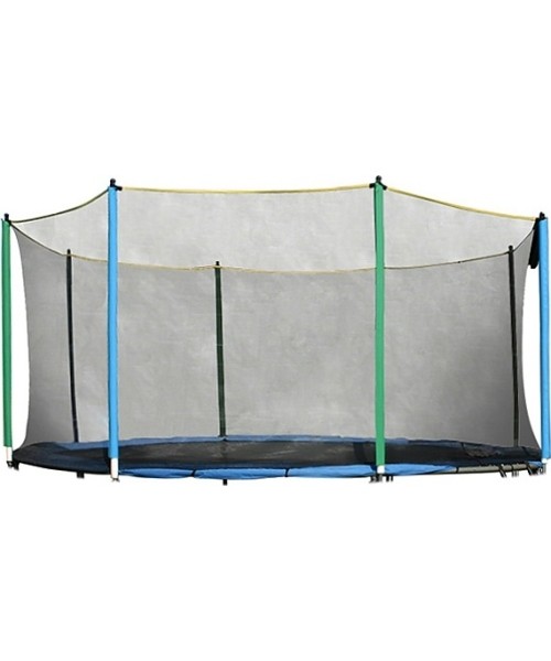 Trampoline Safety Nets inSPORTline: Atsarginis apsauginis tinklas batutui 244 cm + 6 vamzdžiai inSPORTline