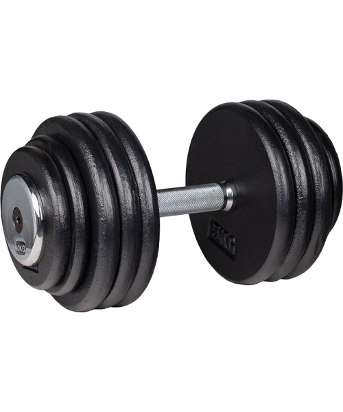 Metallist hantlid inSPORTline: Metalinis hantelis inSPORTline PROfist 40kg