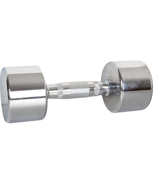 Chrome Dumbbells inSPORTline: Chromuotas hantelis inSPORTline 5kg