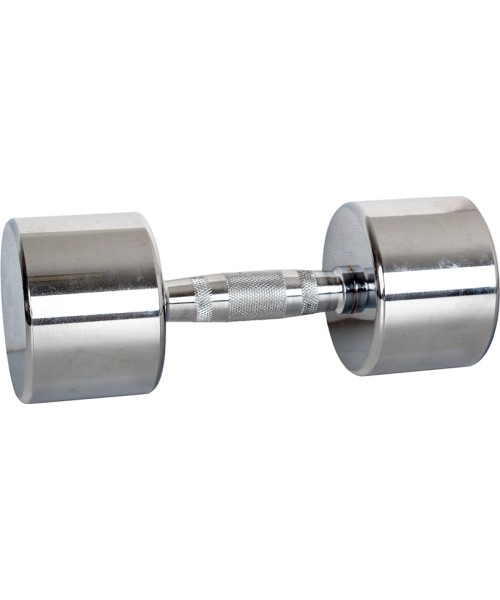 Chrome Dumbbells inSPORTline: Chromuotas hantelis inSPORTline 8kg