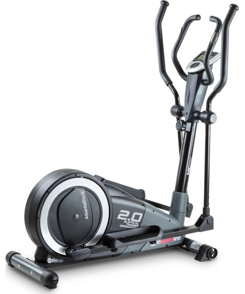 Elliptical Trainers inSPORTline: Elipsinis treniruoklis inSPORTline Atlanta Black (iki150 kg, smagr. 7kg)