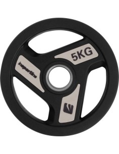 Steel Herk Plates inSPORTline: Guma padengtas olimpinis svoris 50mm inSPORTline Herk 5kg