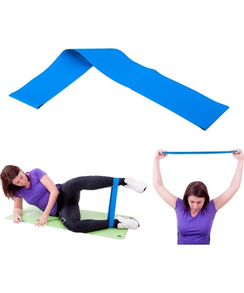 Resistance Bands inSPORTline: Plati pasipriešinimo guma - kilpa inSPORTline Hangy 70cm (vidutinis)