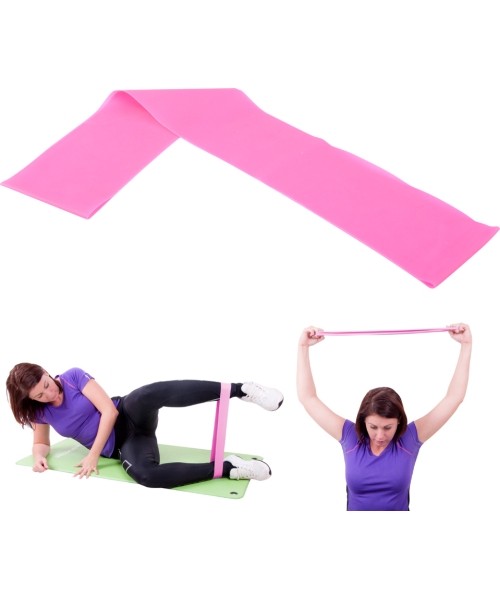 Resistance Bands inSPORTline: Plati pasipriešinimo guma - kilpa inSPORTline Hangy 90cm (lengvas)