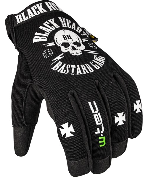 Men's Summer Motorcycle Gloves W-TEC: Universalios moto pirštinės W-TEC Black Heart Radegester