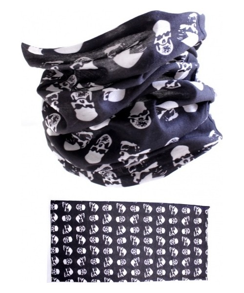 Balaclavas, face masks, neck warmers MTHDR: Neck Warmer MTHDR Scarf Field Of Skulls