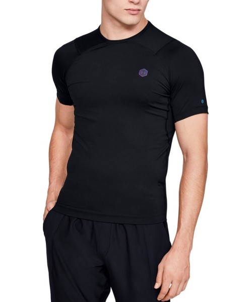 Short-Sleeved T-Shirts Under Armour: Vyriški marškinėliai Under Armour HeatGear Rush SS