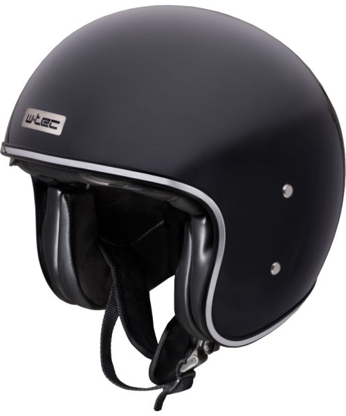 Open Face Helmets W-TEC: Motociklininko šalmas W-TEC Angeric Gloss, juodas