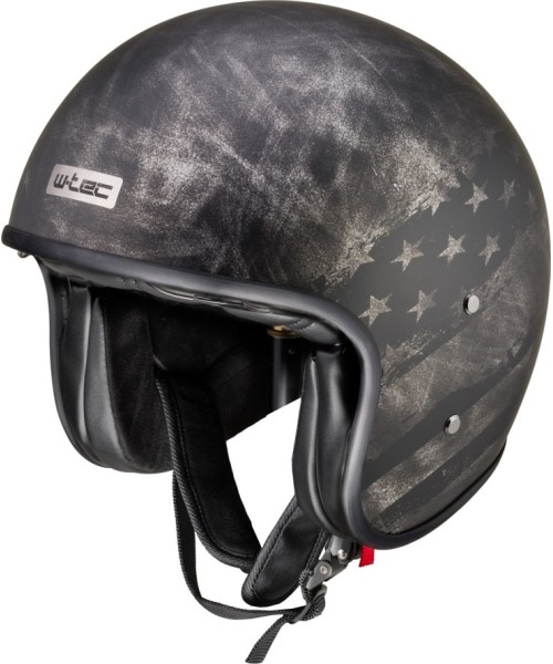 Open Face Helmets W-TEC: Motociklininko šalmas W-TEC Angeric Rust Flag