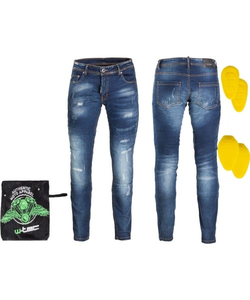 Men's Motorcycle Jeans W-TEC: Vyriški motociklininko džinsai W-TEC Feeldy