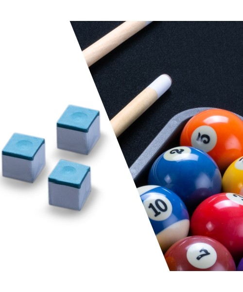 Billiards inSPORTline: Billiard Cue Chalk inSPORTline Tizato – 3 Pcs.