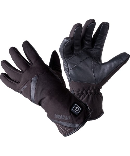 Heated Gloves W-TEC: Heated Motorcycle/Cycling Gloves W-TEC HEATnoir