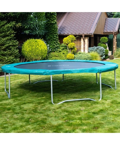 Batuudid inSPORTline: Trampoline inSPORTline Green 430 cm