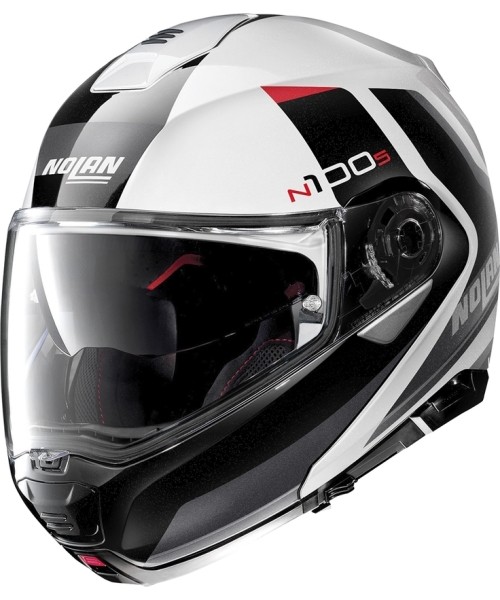 Modular Helmets Nolan: Motorcycle Helmet Nolan N100-5 Hilltop N-Com P/J