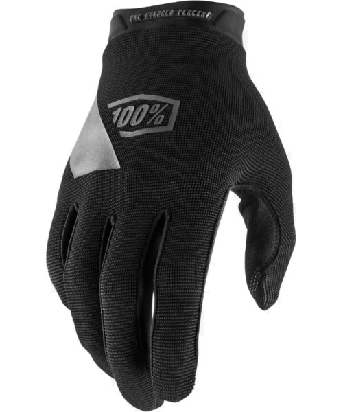 Meeste jalgrattakindad 100%: Cycling/Motocross Gloves 100% Ridecamp Black