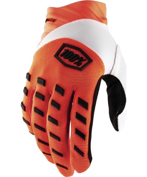 Meeste motokross-kindad 100%: Motocross Gloves 100% Airmatic Orange