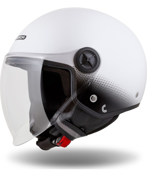 Roller kiivrid Cassida: Motorcycle Helmet Cassida Handy White/Black