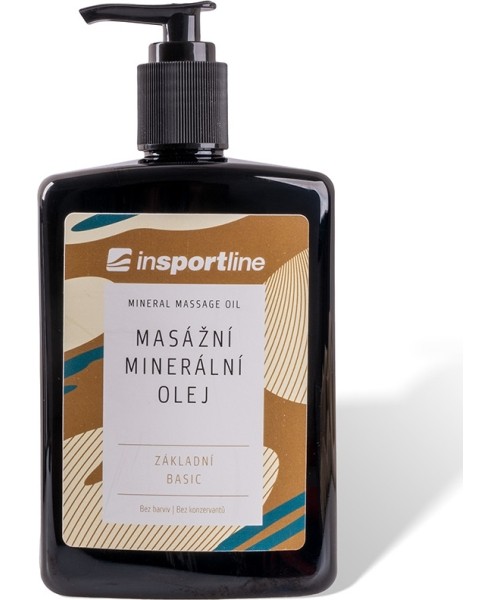 Massaažiõlid inSPORTline: Mineraalne massaažiõli inSPORTline Basic 500 ml