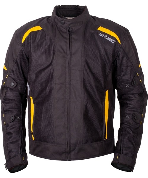 Men's Short Textile Jackets W-TEC: Vyriška vasarinė motociklininko striukė W-TEC Tosheck