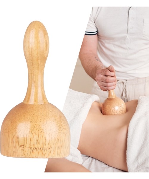 Väike masseerijad inSPORTline: Wooden Massage Suction Cup inSPORTline Vitmar 200