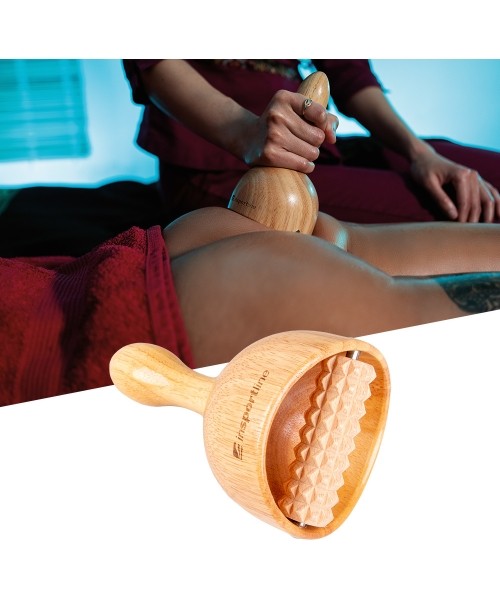 Small Massagers inSPORTline: 2-in-1 Wooden Massage Suction Cup w/ Roller inSPORTline Vitmar 100