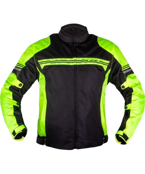 Men's Short Textile Jackets W-TEC: Vasaros moto striukė W-TEC Dexter