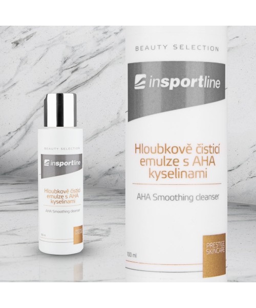 Nahahooldus Kosmeetika inSPORTline: Sügavpuhastav emulsioon inSPORTline AHA-hapetega 100 ml