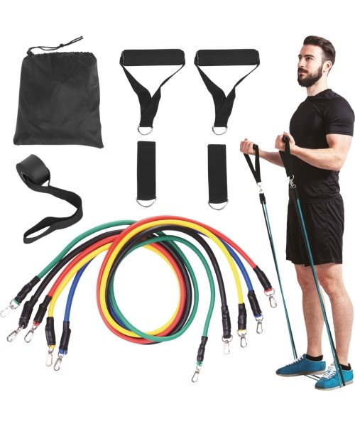 Resistance Bands inSPORTline: Reguliuojama pasipriešinimo guma inSPORTline Morpo Tubes