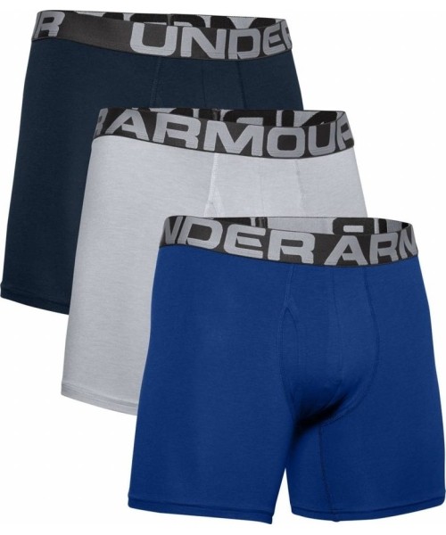 Meeste aluspesu Under Armour: Vyriškos trumpikės Under Armour Charged Cotton 6in – 3vnt.