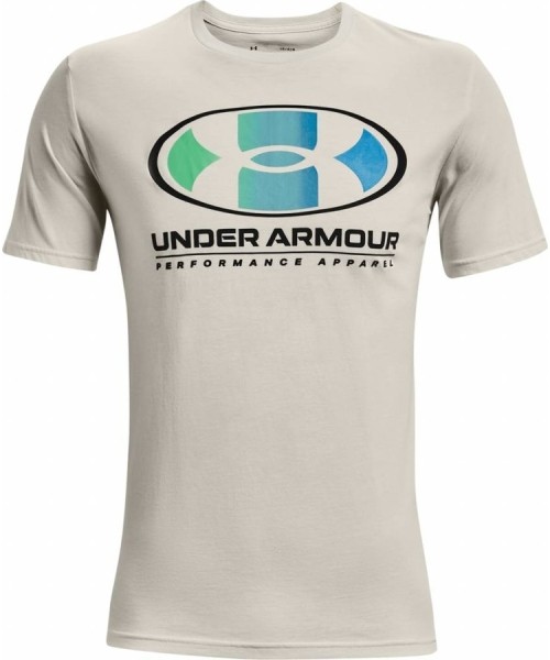 Men's Shirts with Short Sleeves Under Armour: Vyriški marškinėliai Under Armour Multi Color Lockertag SS