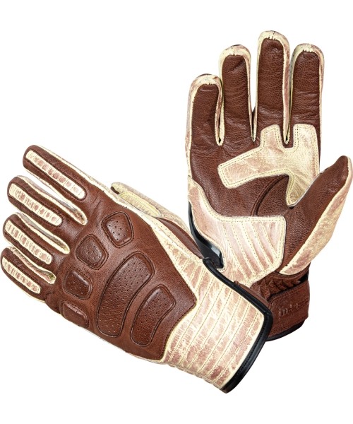 Men's Summer Motorcycle Gloves W-TEC: Odinės motociklininko pirštinės W-TEC Retro