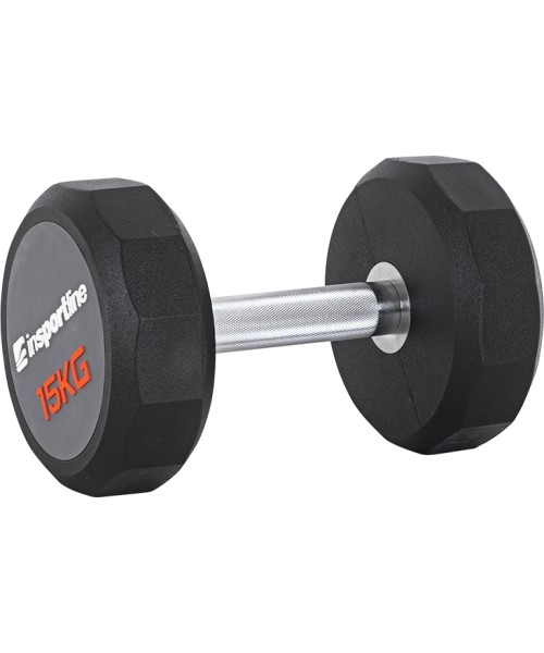 Steel Dumbbells inSPORTline: Single-Handed Dumbbell inSPORTline Profi CPU 15 kg