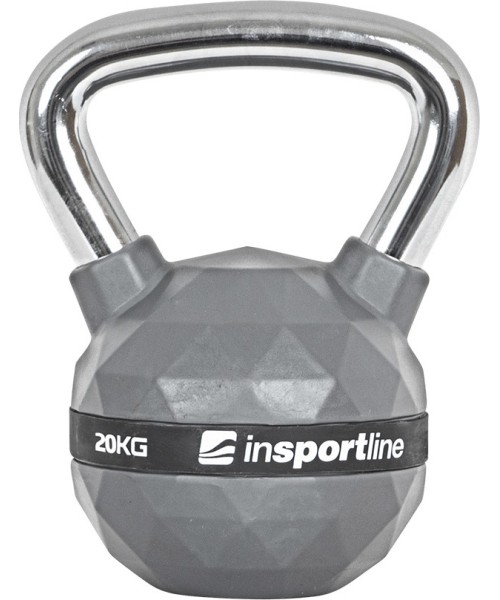 Rubber-Coated Sets inSPORTline: Rubber-Coated Kettlebell inSPORTline PU 20 kg