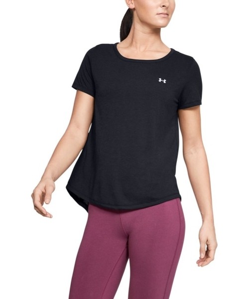 Women's Shirts with Short Sleeves Under Armour: Moteriški marškinėliai Under Armour Whisperlight SS