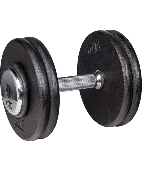 Metallist hantlid inSPORTline: Hantelis inSPORTline ProFiST 22.5kg