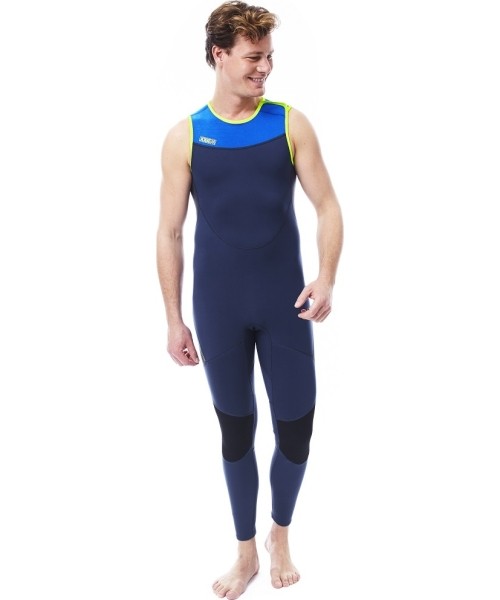 Men's Neoprene Clothing Jobe: Men’s Sleeveless Neoprene Suit Jobe Toronto LJ Blue