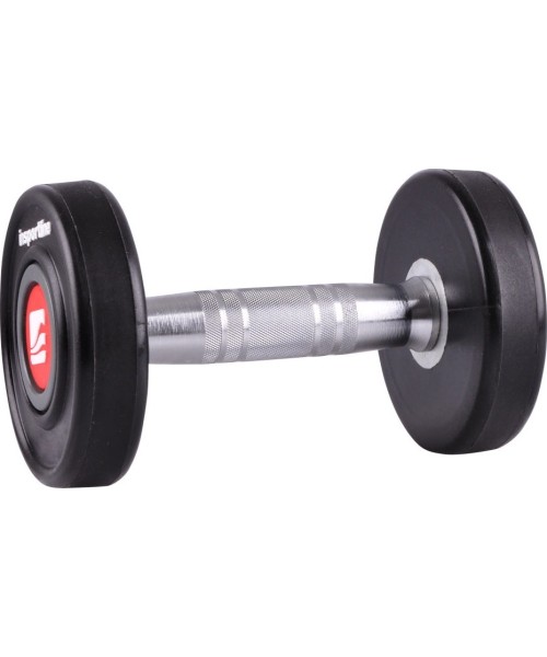 Rubber Dumbbells inSPORTline: inSPORTline PRO 20kg rubberised dumbbell