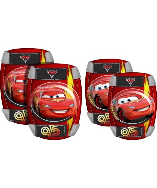 Cycling Protectors : Apsaugų rinkinys vaikams Disney Cars