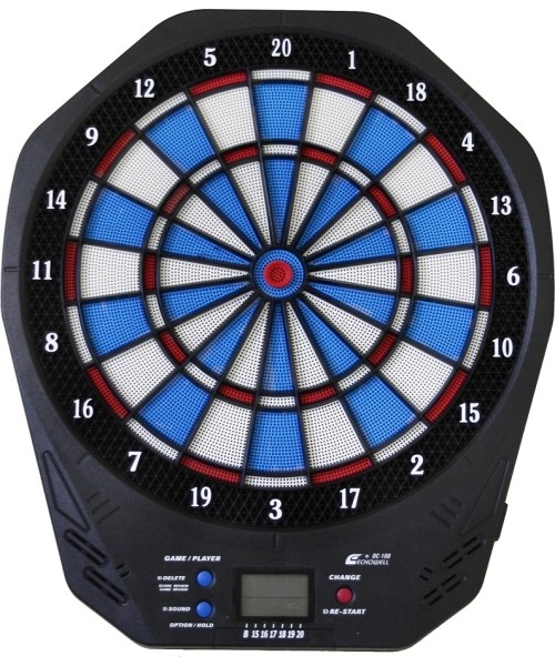 Dartboards, Darts Echowell: Elektroninis smiginio taikinys, 6 strėlyčių komplektas Echowell DC100