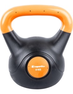 Neoprene Kettlebells inSPORTline: Dumbbell inSPORTline Vin-Bell Dark 8 kg