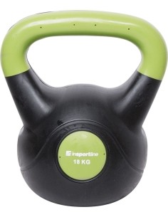 Neoprene Kettlebells inSPORTline: Dumbbell inSPORTline Vin-Bell Dark 18 kg