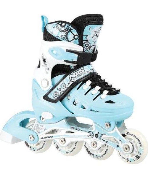 Children's Skates 2in1 Nils Extreme: NH10905 4in1 INLINE/ledo čiuožyklos NILS EXTREME