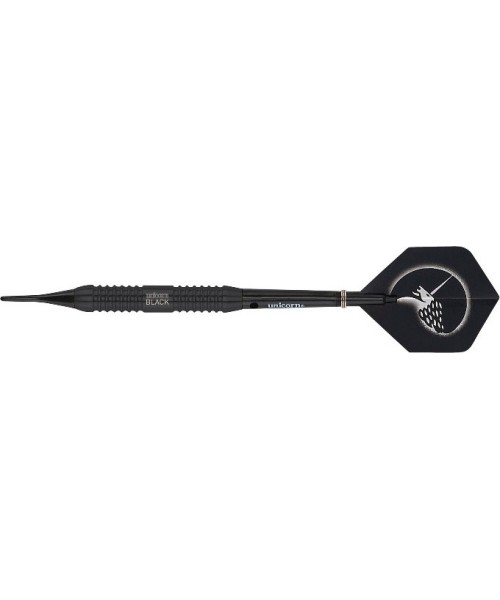 Darts Unicorn: Darts Unicorn Core Plus Black Brass Soft S2 – 3-Pack