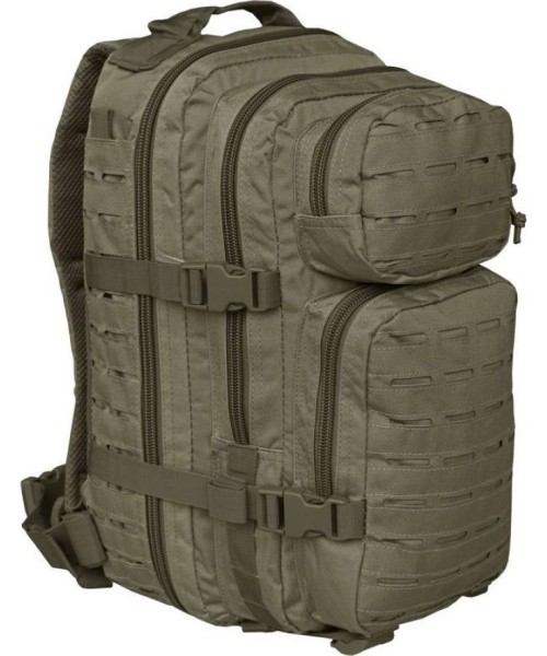 Outdoors Backpacks MIL-TEC: US OD LASER CUT ASSAULT BACKPACK SM