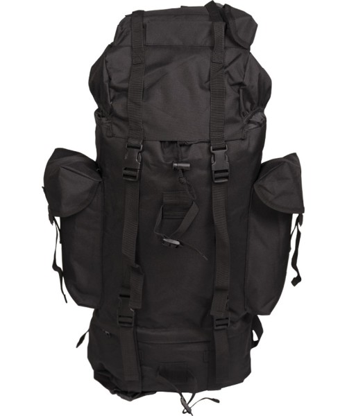 Outdoors Backpacks MIL-TEC: GERMAN BLACK IMPORT LARGE RUCKSACK