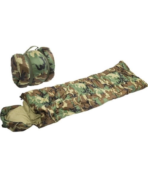 Sleeping Bags MIL-TEC: WOODLAND ′PILOT′ SLEEPING BAG